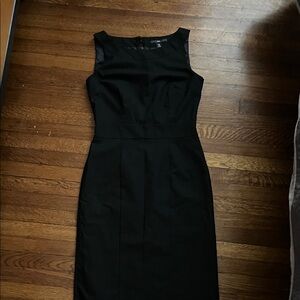 Audrey Hepburn inspired Elegant Black Sleeveless Dress